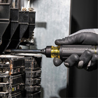 15-in-1 Multi-Bit Ratcheting Screwdriver, 8-3/4" L, Cushion Grip Handle Ottawa Fastener Supply