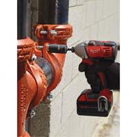 Shockwave Impact Socket Adapter, 1/4" Drive Size, 1/2" Male Size, Ball, 2" L Ottawa Fastener Supply