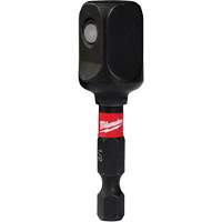 Shockwave Impact Socket Adapters, 1/4" Drive Size, 1/2" Male Size, Ball, 2" L Ottawa Fastener Supply