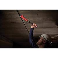 Cheater Adaptable Pipe Wrench, 2-1/2" Jaw Capacity, 18"/24"/10" Long, Powder Coated Finish, Ergonomic Handle Ottawa Fastener Supply