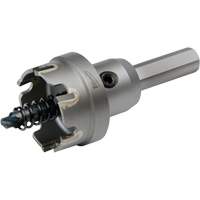 Scies-cloches au carbure monobloc, 1-7/32", Profondeur de la coupe de 3/16" Ottawa Fastener Supply