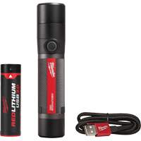 USB Compatible Compact Flashlight, LED, 800 Lumens, Rechargeable Batteries Ottawa Fastener Supply