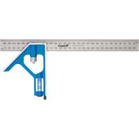 True Blue<sup>®</sup> Combination Square, 12" L, Stainless Steel, Plain UAM004 | Ottawa Fastener Supply