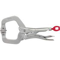 Torque Lock Locking Pliers with Swivel Jaws, 6" Length, C-Clamp Ottawa Fastener Supply