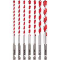 Jeu de forets pour perceuse &agrave; percussion Shockwave, 7 morceaux, Carbure Ottawa Fastener Supply