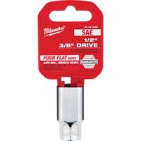 Prise SAE avec c&ocirc;t&eacute;s Four Flats, 3/8", Prise 1/2", 6 pans Ottawa Fastener Supply