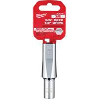 Douille SAE avec c&ocirc;t&eacute;s Four Flats, 3/8", Prise 1/2", 6 pans, Profond Ottawa Fastener Supply