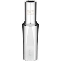 Douille SAE avec c&ocirc;t&eacute;s Four Flats, 3/8", Prise 1/2", 6 pans, Profond Ottawa Fastener Supply