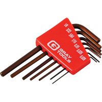 Hex Key Set, 7 Pcs., Imperial Ottawa Fastener Supply