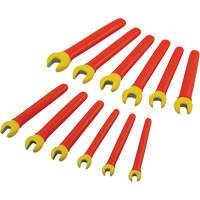 Jeu de cl&eacute;s ouvertes m&eacute;triques isol&eacute;es, 1000 V, 12 Mcx Ottawa Fastener Supply