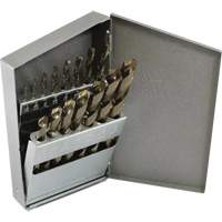 Triumph&reg; Jobber Length Drill Bit Set, 13 Pieces, High Speed Steel Ottawa Fastener Supply