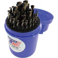 Triumph&reg; Drill Bit Set, 115 Pieces, High Speed Steel Ottawa Fastener Supply