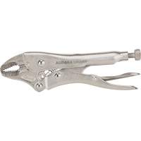 Locking Pliers with Wire Cutter, 5" Length, Curved Jaw Ottawa Fastener Supply
