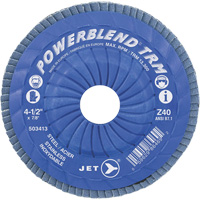 PowerBlend™ Trimmable Flap Disc, 5" x 7/8", Type 29, Z40 Grit, Zirconia Alumina UAV979 | Ottawa Fastener Supply