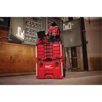 PackOut™ 4-Drawer Tool Box, 22-1/5" W x 14-3/10" H, Red UAW031 | Ottawa Fastener Supply