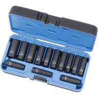 PS1338DM Jeux - douilles, 13 Mcx, Chocs, Prise de 3/8", Profond Ottawa Fastener Supply