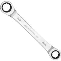 RDBS-4S Jeux de cl&eacute;s &agrave; rochet polygonales doubles, Boîte, 4 morceaux, Imp&eacute;rial Ottawa Fastener Supply