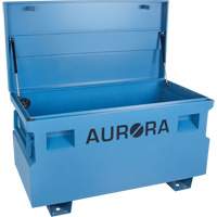 Jobsite Tool Box, 48" x 24" x 27-3/5", Steel, Blue Ottawa Fastener Supply
