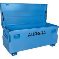 Jobsite Tool Box, 60" x 24" x 27-1/2", Steel, Blue Ottawa Fastener Supply