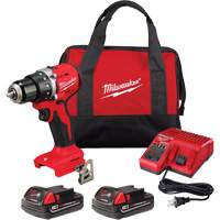 Ensemble perceuse/visseuse compacte sans balai M18, Lithium-ion, 18 V, Mandrin 1/2", Couple 550 lb-po Ottawa Fastener Supply