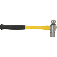 Ball Pein Hammer, 24 oz. Head Weight, Plain Face, Fibreglass Handle UAX250 | Ottawa Fastener Supply