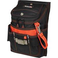 Medium Zip-Top Utility Pouch, Multiple Tool Holder, Ballistic Polyester Ottawa Fastener Supply