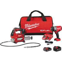M18 Fuel™ HTIW with Friction Ring & Grease Gun Combo Kit, Lithium-Ion, 18 V UAX418 | Ottawa Fastener Supply