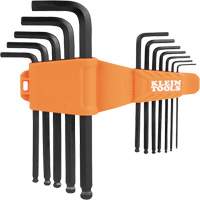 L-Style Ball-End Hex Key Wrench Set, 12 Pcs., Imperial Ottawa Fastener Supply