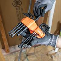 L-Style Long Ball-End Hex Key Set, 10 Pcs., Metric Ottawa Fastener Supply