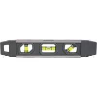 Niveau torpille, 9" lo, Aluminium, 3 fioles, Magn&eacute;tique Ottawa Fastener Supply