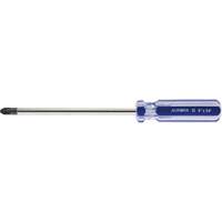 Blue Transparent Striped Philips Screwdriver, #3, Plastic Handle Ottawa Fastener Supply