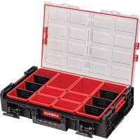 Organisateur 2 fois tr&egrave;s-grand avec bacs Arx, 23" x 15-1/5" x 6-4/5", Noir Ottawa Fastener Supply