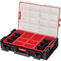 Organisateur tr&egrave;s-grand avec bacs courts Arx, 23" x 15-1/5" x 5", Noir Ottawa Fastener Supply