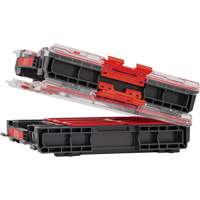 Organisateur moyen avec bacs Arx, 10-3/10" x 14-3/10" x 3", Noir Ottawa Fastener Supply