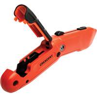 Couteau de s&eacute;curit&eacute; autor&eacute;tractable, 1", Acier, Prise en Aluminium Ottawa Fastener Supply