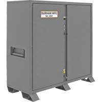 Jobsite Storage Cabinet, Steel, 47.5 Cubic Feet, Grey Ottawa Fastener Supply