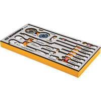 MEGAMOD Master Mechanics Tool Set in Premium Modular Foam Trays with Tool Storage, 1268 Pieces Ottawa Fastener Supply