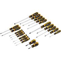 Phillips&reg;, Slotted, Torx&reg; Dual Material Screwdriver Set, 20 Pcs. Ottawa Fastener Supply