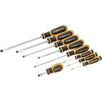Slotted Dual Material Screwdriver Set in Foam Storage Tray, 9 Pcs. Ottawa Fastener Supply