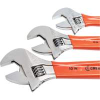 Jeu de cl&eacute;s &agrave; prise coussin&eacute;e, Ajustable, 3 morceaux Ottawa Fastener Supply