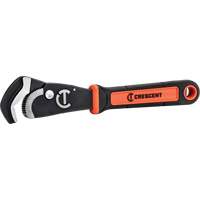 Self-Adjusting Dual Material Pipe Wrench, 1-1/2" Jaw Capacity, 12" Long, Black Oxide Finish, Cushion Handle Ottawa Fastener Supply