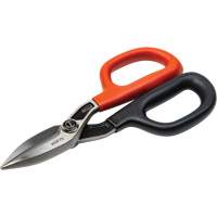 Straight Pattern Tinner Snips, 1-31/50" Cut Length, Straight Cut Ottawa Fastener Supply