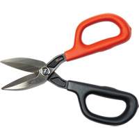 Straight Pattern Tinner Snips, 1-31/50" Cut Length, Straight Cut Ottawa Fastener Supply