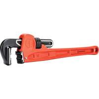 K9 Jaw Pipe Wrench, 2-7/8" Jaw Capacity, 18" Long, Powder Coated Finish, Ergonomic Handle Ottawa Fastener Supply