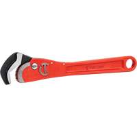 Self-Adjusting Pipe Wrench, 1-1/2" Jaw Capacity, 12" Long, Powder Coated Finish, Non-Ergonomic Handle Ottawa Fastener Supply