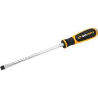Slotted Dual Material Screwdriver, 3/8", 13-1/10" L, Plastic Handle Ottawa Fastener Supply