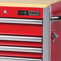 PRC7215 Armoire roulante de s&eacute;rie Pro, 15 tiroirs, 72" la x 24" p x Rouge Ottawa Fastener Supply