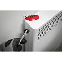 7-in-1 Multi-Bit Mini Ratchet, 5/16"/1/4" Drive, Plain Handle Ottawa Fastener Supply