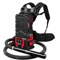 MX FUEL Backpack High Cycle Concrete Vibrator Kit with 7' Whip / 1.75" Head Ottawa Fastener Supply