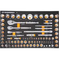 Mechanics Tool Set in Modular Foam Trays with Storage Unit, 194 Pieces Ottawa Fastener Supply